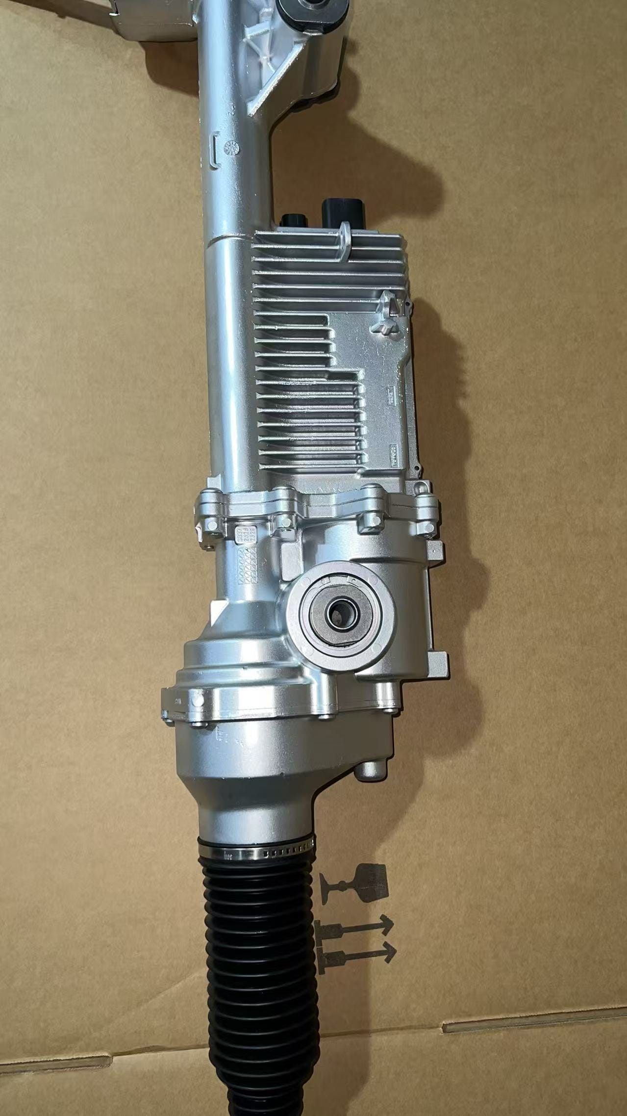 Power steering rack assembly for ford f-150