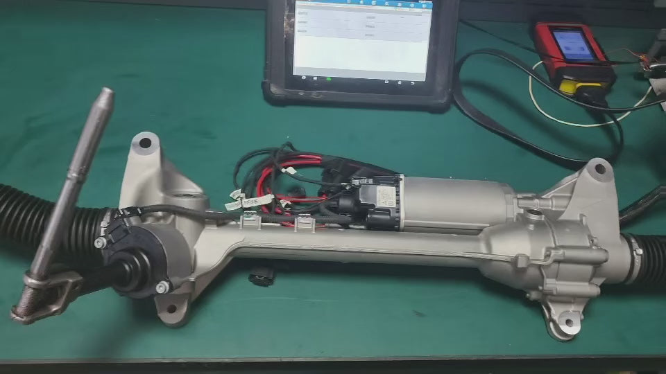 rolls-royce steering rack test video